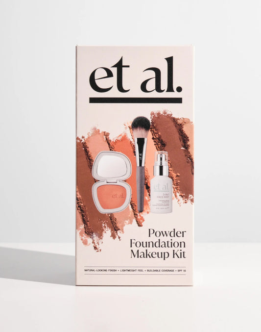 Powder Foundation Make Up Kit