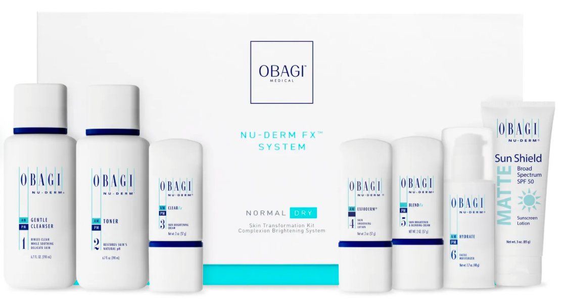 Obagi Nu-Derm Fx Skin Transformation System Normal to Dry